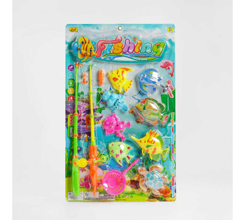 Риболовля 8006 K (40/2) магнітна, 2 вудки, на листі