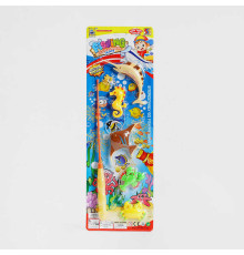 Риболовля 555-89 (192/2) вудка, 5 морських жителів, на листі