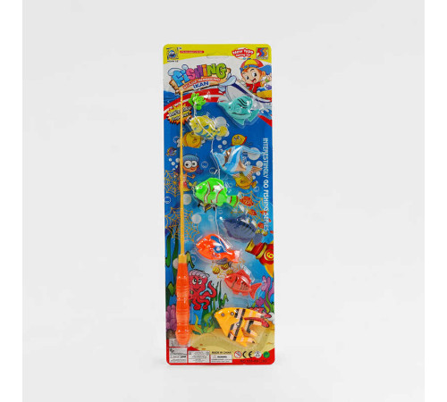 Риболовля 555-901 (192/2) вудка, 8 рибок, на листі – в наличии! Купите сейчас у KAZKOVA