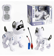 Песик на радіокеруванні 3800 (18) акумулятор 3.7 V, звуки, мелодії, інструкція, сенсор на голові й спинці, в коробці