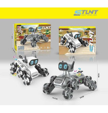 Песик на радіокеруванні CX 103 (36) 2 кольори, акумулятор 3.7 V, USB кабель, музика, підсвічування, роликові колеса, пульт керування 2.4 Ghz, парогенерація, в коробці