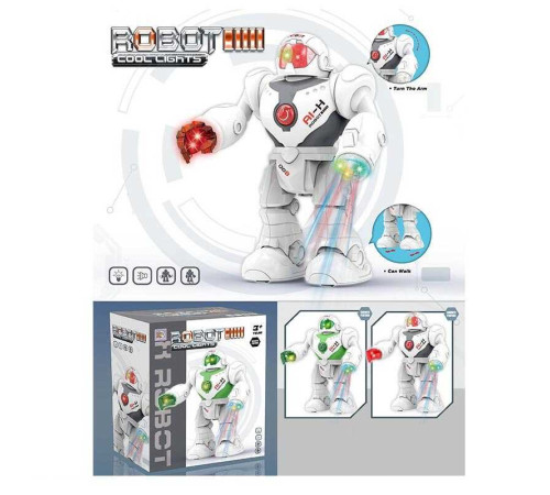 Робот 8815 (60/2) на батарейках, світо, звук, ходить, в коробці