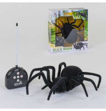 Павук на р/к 779 Чорна Вдова (12/2) на батарейках, світяться очі, в коробці