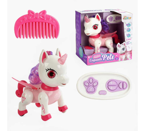 Поні на радіокеруванні SM 05 F (36) звук, підсвічування, ходить, танцює, приймає різні положення, пульт 2.4Ghz, USB-кабель, в коробці