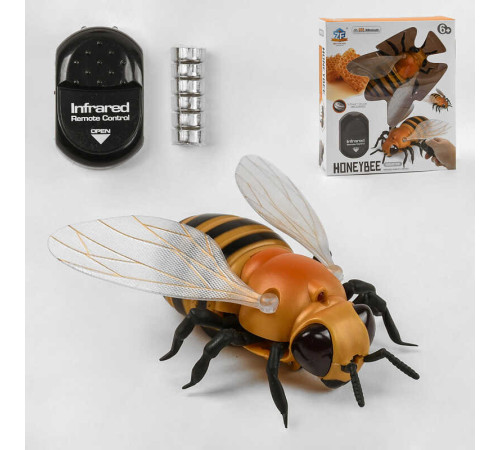 Бджола на радіокеруванні 9923 (72/2) підсвічування, на батарейках, у коробці – в наличии! Купите сейчас у KAZKOVA