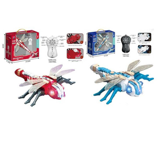 Комаха на радіокеруванні 128 A-37 /128 A-38 (16) “Бабка”, 2 кольори, акумулятор 3.7 V, пульт 2.4 GHz, парогенератор, підсвічування, звуки, мелодії, інструкція, в коробці – в наличии! Купите сейчас у KAZKOVA