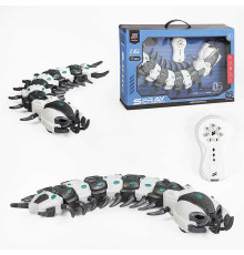 Багатоніжка на радіокеруванні 128 A-41 (16) парогенератор, підсвічування, мелодії, пульт управління 2.4 GHz, пляшечка, інструкція, в коробці