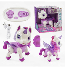 Поні на радіокеруванні SM 05 Z (36) звук, підсвічування, ходить, танцює, приймає різні положення, пульт 2.4Ghz, USB-кабель, в коробці