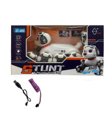 Песик на радіокеруванні 688 A-6 (24) акумулятор 3.7 V, USB кабель, музика, підсвічування, роликові колеса, пульт керування 2.4 Ghz, режим демонстрації, в коробці