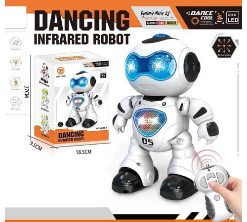 Робот на радіокеруванні M 606-1 (36) звуки, мелодії, підсвічування, режим демонстрації, в коробці – в наличии! Купите сейчас у KAZKOVA