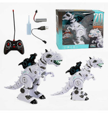 Динозавр на радіокеруванні 585-20 A (18/2) акумулятор 3.7 V, пульт на батарейках, звуки, підсвічування, генерує пару, в коробці