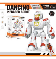 Робот на радіокеруванні M 608-3 (36) звуки, мелодії, пісні англ. мовою, підсвічування, режим програмування дій, в коробці