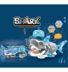 Акула на радіокеруванні ZR 2107 A (36/2) 2 кольори, пульт керування 2.4 GHZ, акумулятор 3.7 V, USB кабель, підсвічування, звук, в коробці