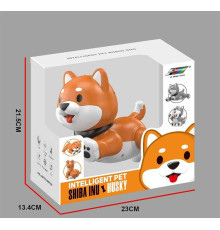 Собачка на радіокеруванні K 47 Штрихкод=80749 (12) акумулятор 3.7 V, USB кабель, підсвічування, звук, музика, виконує команди, сенсорні датчики, програмування, в коробці