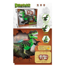 Динозавр на радіокеруванні 666-51 A (10/2) акумулятор 4.8 V, USB кабель, пульт керування, підсвічування, звук, ходить, в коробці