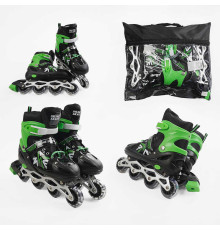 Ролики 24173S /розмір 29-33/ колір – ЗЕЛЕНИЙ