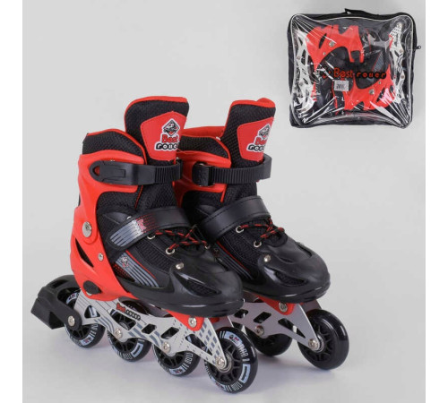 Ролики 40082-S Best Roller / розмір 30-33 / колір - ЧЕРВОНИЙ (6) колеса PVC, ПЕРЕДНЄ КОЛЕСО СВІТЛО, устілка – 17-19.5 см, d коліс - 6.5 см, в сумці – в наличии! Купите сейчас у KAZKOVA Ролики 40082-S Best Roller / розмір 30-33 / колір - ЧЕРВОНИЙ (6) колеса PVC, ПЕРЕДНЄ КОЛЕСО СВІТЛО, устілка – 17-19.5 см, d коліс - 6.5 см, в сумці – в наличии! Купите сейчас у KAZKOVA