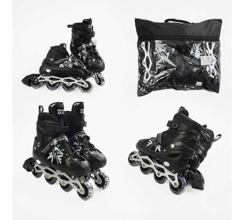 Ролики 45432-L /розмір 39-43/ колір – ЧОРНИЙ – в наличии! Купите сейчас у KAZKOVA