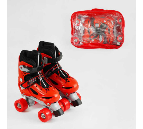 Ролики 5490-XS розмір 27-30 (6) колір ЧЕРВОНИЙ, колеса PVC, устілка 14.5-16 см, d колес – 4,5 см, в сумці – в наличии! Купите сейчас у KAZKOVA Ролики 5490-XS розмір 27-30 (6) колір ЧЕРВОНИЙ, колеса PVC, устілка 14.5-16 см, d колес – 4,5 см, в сумці – в наличии! Купите сейчас у KAZKOVA