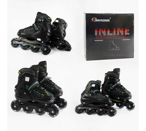 Ролики 5844-01 M розмір 35-38 (6) колеса PU, d – 7 см, устілка 20-23 см, алюмінієва рама, підсвічування коліс, підшипник ABEC-7, в коробці – в наличии! Купите сейчас у KAZKOVA Ролики 5844-01 M розмір 35-38 (6) колеса PU, d – 7 см, устілка 20-23 см, алюмінієва рама, підсвічування коліс, підшипник ABEC-7, в коробці – в наличии! Купите сейчас у KAZKOVA