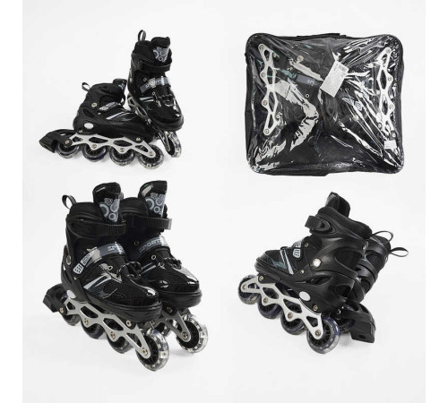 Ролики 86937-М /розмір 34-38/ колір – ЧОРНИЙ – в наличии! Купите сейчас у KAZKOVA