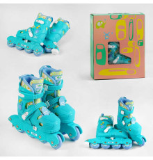 Ролики 76933-XS розмір 26-29 (6) колір СИНІЙ, колеса PU, устілка – 15-16.5 см, d колес – 6 см, в коробці