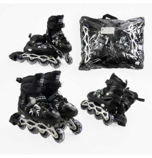 Ролики 30627-М /розмір 34-38/ колір – ЧОРНИЙ