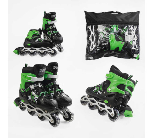 Ролики 40078-L /розмір 39-43/ колір – ЗЕЛЕНИЙ – в наличии! Купите сейчас у KAZKOVA