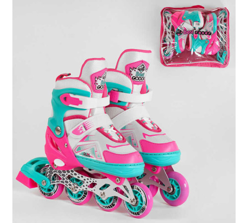 Ролики 91404-L Best Roller /розмір 38-42/ (6) колеса PU, ПЕРЕДНЄ КОЛЕСО ЗІ СВІТЛОМ, в сумці, d коліс – 7 см – в наличии! Купите сейчас у KAZKOVA Ролики 91404-L Best Roller /розмір 38-42/ (6) колеса PU, ПЕРЕДНЄ КОЛЕСО ЗІ СВІТЛОМ, в сумці, d коліс – 7 см – в наличии! Купите сейчас у KAZKOVA