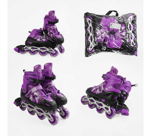 Ролики 40566-L /розмір 39-43/ колір – ФІОЛЕТОВИЙ – в наличии! Купите сейчас у KAZKOVA