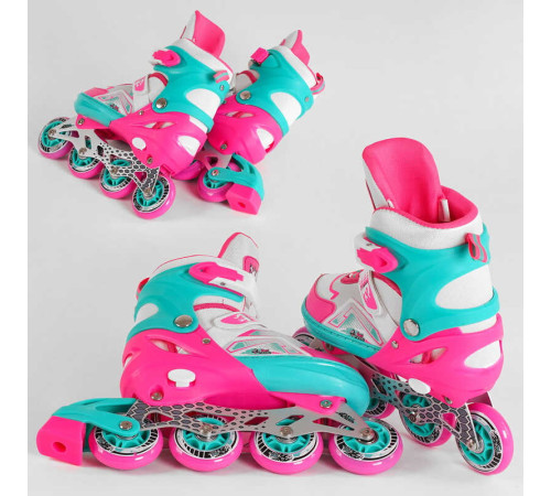 Ролики 91404-L Best Roller /розмір 38-42/ (6) колеса PU, ПЕРЕДНЄ КОЛЕСО ЗІ СВІТЛОМ, в сумці, d коліс – 7 см – в наличии! Купите сейчас у KAZKOVA Ролики 91404-L Best Roller /розмір 38-42/ (6) колеса PU, ПЕРЕДНЄ КОЛЕСО ЗІ СВІТЛОМ, в сумці, d коліс – 7 см – в наличии! Купите сейчас у KAZKOVA