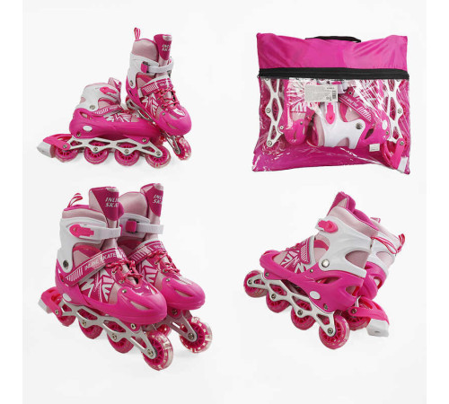 Ролики 41082-L /розмір 39-43/ колір – РОЖЕВИЙ – в наличии! Купите сейчас у KAZKOVA