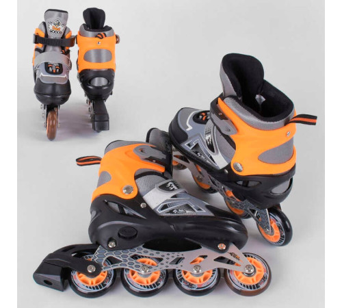 Ролики 6202-S Best Roller / розмір 30-33 / колір - ПОМАРАНЧЕВИЙ (6) колеса PU, ПЕРЕДНЄ КОЛЕСО СВІТЛО, в сумці, d коліс - 6.5 см – в наличии! Купите сейчас у KAZKOVA Ролики 6202-S Best Roller / розмір 30-33 / колір - ПОМАРАНЧЕВИЙ (6) колеса PU, ПЕРЕДНЄ КОЛЕСО СВІТЛО, в сумці, d коліс - 6.5 см – в наличии! Купите сейчас у KAZKOVA