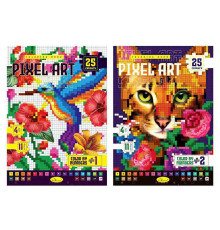 гр Водна розмальовка "Pixel ART " РМ-85 (12) "Апельсин", 20 аркушів