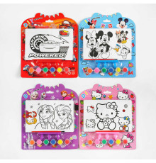 Набір для малювання C 60710 (252) 4 види, на листі, ВИДАЄТЬСЯ ТІЛЬКИ МІКС ВИДІВ