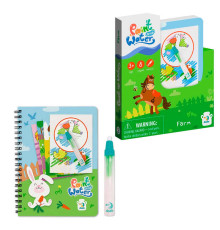 гр Малюй водою "Ферма" 300311 (150) "DoDo", 8 сторінок, маркер, в коробці