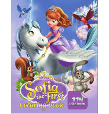 гр Розмальовка із завданнями 114 наліпок А4 "Маленька принцеса" /укр/ 6922203546045 "Jumbi"