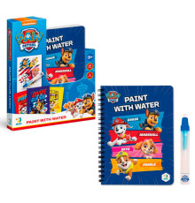гр Водна розмальовка "Paw Patrol" 200444 (30) "DoDo" 8 сторінок, маркер, в коробці
