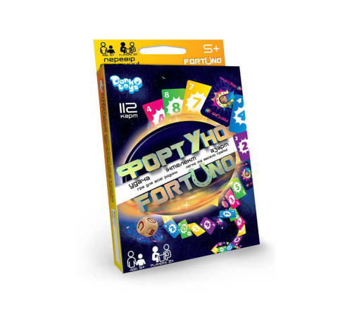 гр Розвиваюча настільна гра "ФортУно" СЕРЕДНЯ UF-03-01U УКР. (32) "Danko Toys" гр Розвиваюча настільна гра "ФортУно" СЕРЕДНЯ UF-03-01U УКР. (32) "Danko Toys"