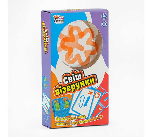 гр Настільна гра "Свіш візерунки" UKB-B 0037-2 (40) "4FUN Game Club", 42 карти, українською мовою, в коробці гр Настільна гра "Свіш візерунки" UKB-B 0037-2 (40) "4FUN Game Club", 42 карти, українською мовою, в коробці