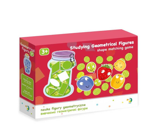 гр Гра "Вивчаємо Геометричні Фігури" 300139 (28) "Dodo" – в наличии! Купите сейчас у KAZKOVA