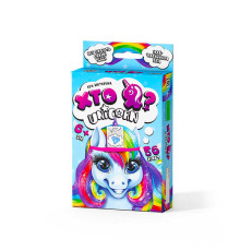 гр Настільна гра вікторина "ХТО Я? Unicorn" укр HIM-05-01U (10) "Danko Toys"