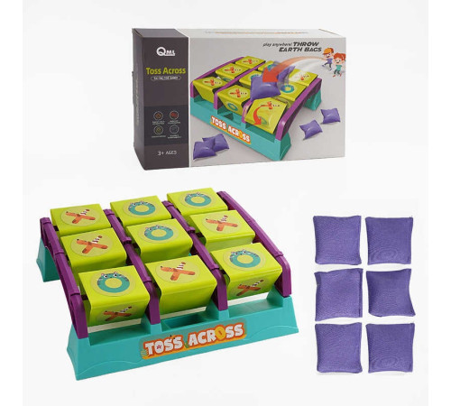 Настільна гра M 5 A (14) сенсорні мішечки, наліпки, в коробці