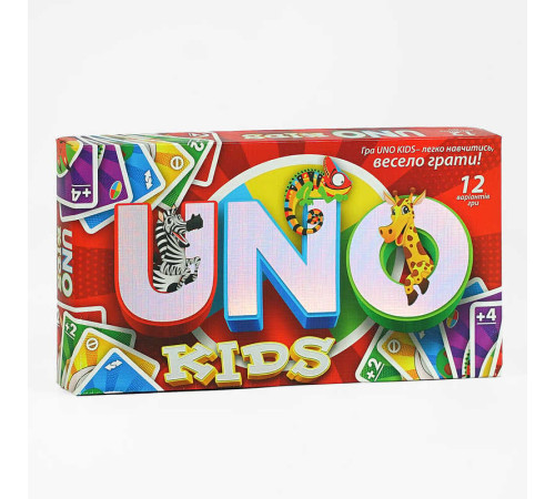 гр Гра карткова "UNO KIDS" SPG11 (12) "Danko Toys" гр Гра карткова "UNO KIDS" SPG11 (12) "Danko Toys"
