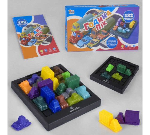 гр Розвиваюча гра "Година пік" UKВ-В 0036 (24) "4FUN Game Club", машинки, ігрова платформа, українською мовою, в коробці гр Розвиваюча гра "Година пік" UKВ-В 0036 (24) "4FUN Game Club", машинки, ігрова платформа, українською мовою, в коробці