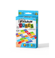 гр Розважальна настільна гра "Brainbow CUBES" G-BRC-01-01 (32) "Danko Toys", опис укррос мовами