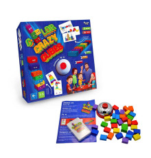 гр Розвиваюча настільна гра "Color Crazy Cubes" (10) CCC-02-01U УКР, "Danko Toys"