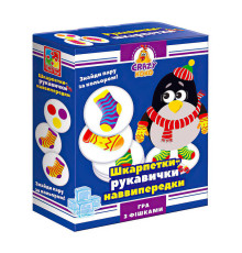 гр Гра настільна розважальна Crazy Koko "Шкарпетки-рукавичка" VT8025-05 (12) "Vladi Toys" в коробці