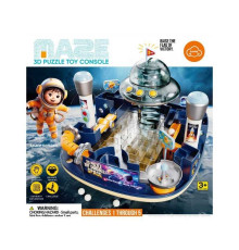 Настільна гра MKD 217 A (16) лабіринт, 2 джойстики для керування, механічний принцип, вежа з прапором, в коробці