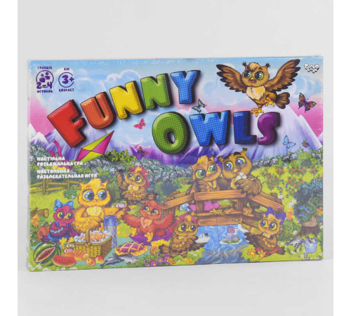 гр Настільна розважальна гра "Funny Owls" DTG98 (20) "Danko Toys", ОПИС УКР/РОС. МОВАМИ